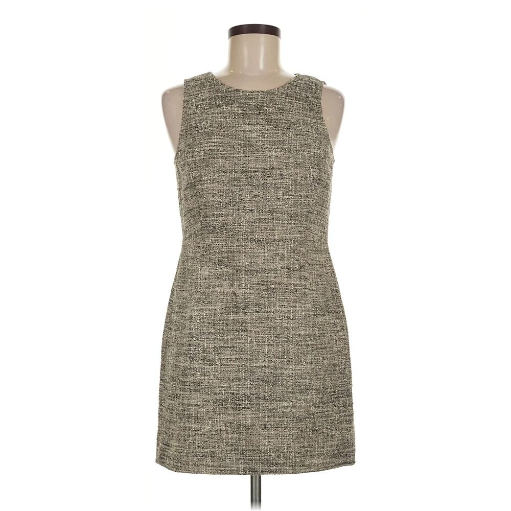 Dress 12 THEORY Tweed Quiet Luxury Office Corporate Minimalist Modern L Textured - Picture 7 of 9